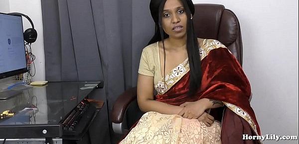  Indian Aunty seducing her nephew POV in Tamil